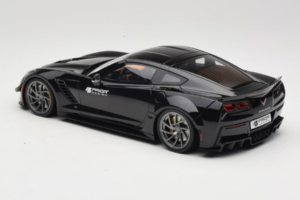 Chevrolet Corvette C7 Prior Design Čierny GT Spirit 1:18 GT249 Živica – obrázok 5 z 6