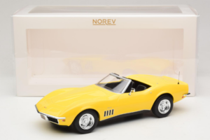 Chevrolet Corvette C3 Kabriolet Daytona Yellow Norev 1:18 189039 Kov – obrázok 6 z 6