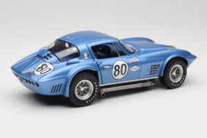 Chevrolet Corvette Grand Sport GT #80 R. Penske Chevrolet Nassau Speed Week 1963 Exoto 1:18 RLG18022 Kov – obrázok 3 z 8