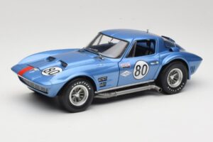 Chevrolet Corvette Grand Sport GT #80 R. Penske Chevrolet Nassau Speed Week 1963 Exoto 1:18 RLG18022 Kov