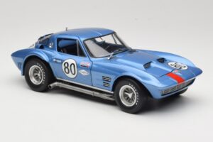 Chevrolet Corvette Grand Sport GT #80 R. Penske Chevrolet Nassau Speed Week 1963 Exoto 1:18 RLG18022 Kov – obrázok 6 z 8