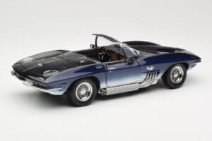 Chevrolet Corvette Mako Shark Tmavomodrý UT Models 1:18 21061 Kov – obrázok 3 z 8