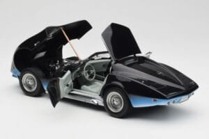 Chevrolet Corvette Manta Ray Modrý AUTOart 1:18 71041 Kov – obrázok 5 z 8