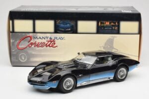 Chevrolet Corvette Manta Ray Modrý AUTOart 1:18 71041 Kov – obrázok 8 z 8