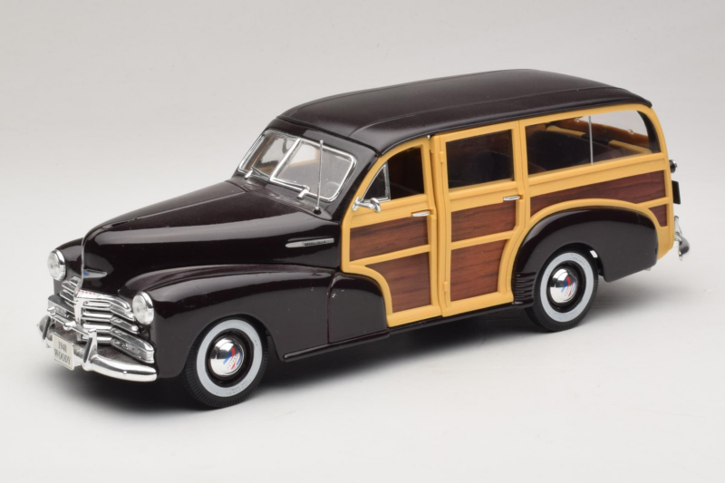 Chevrolet Fleetmaster Woody Čierny Maisto 1:18 56043 Kov