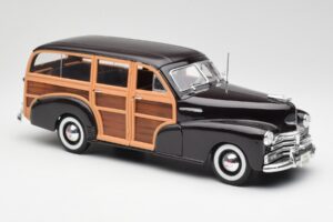 Chevrolet Fleetmaster Woody Hnedý Maisto 1:18 36854 Kov – obrázok 6 z 8
