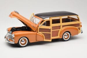 Chevrolet Fleetmaster Woody Zlatý Maisto 1:18 56042 Kov – obrázok 2 z 8