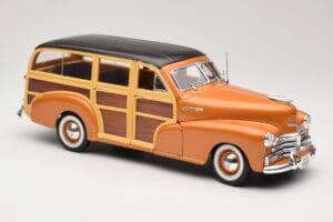 Chevrolet Fleetmaster Woody Zlatý Maisto 1:18 56042 Kov – obrázok 6 z 8