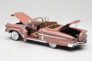 Chevrolet Impala Kabriolet Hnedý Motormax 1:18 73112 Kov – obrázok 5 z 8