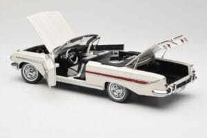 Chevrolet Impala Kabriolet Biely Sun Star 1:18 3405 Kov – obrázok 5 z 8