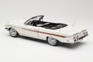 Chevrolet Impala Kabriolet Biely Sun Star 1:18 3405 Kov – obrázok 7 z 8