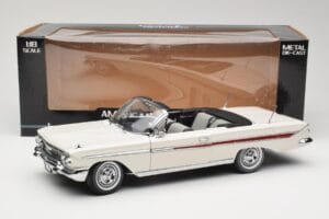 Chevrolet Impala Kabriolet Biely Sun Star 1:18 3405 Kov – obrázok 8 z 8