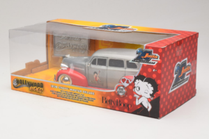 Chevrolet Master Deluxe Dark Silver Metallic Red Jada 1:24 253745012 Kov – obrázok 3 z 3