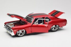 Chevrolet Nova SS Coupe Červený Maisto 1:18 31083-M1 Kov – obrázok 2 z 8