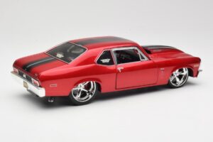 Chevrolet Nova SS Coupe Červený Maisto 1:18 31083-M1 Kov – obrázok 3 z 8