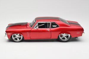 Chevrolet Nova SS Coupe Červený Maisto 1:18 31083-M1 Kov – obrázok 4 z 8