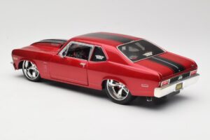 Chevrolet Nova SS Coupe Červený Maisto 1:18 31083-M1 Kov – obrázok 7 z 8