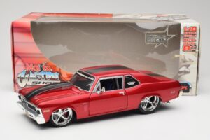 Chevrolet Nova SS Coupe Červený Maisto 1:18 31083-M1 Kov – obrázok 8 z 8