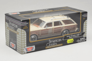Chrysler LeBaron Town & Country Béžový Motormax 1:24 MM7331BG Kov – obrázok 2 z 3