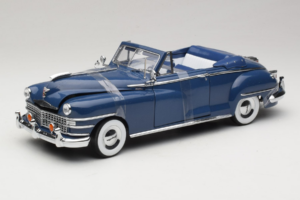 Chrysler New Yorker Modrý Signature Models 1:18 CT-68629 Kov