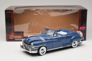 Chrysler New Yorker Modrý Signature Models 1:18 CT-68629 Kov – obrázok 6 z 6