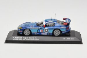 Chrysler Viper GTS-R #52 S. Belloc / F. Cochet / T. Treluyer 24 Hours of Le Mans 2002 Minichamps 1:43 499921452 Kov