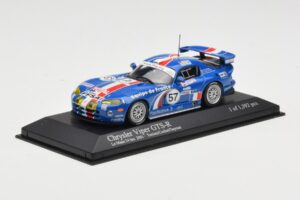 Dodge Viper GTS-R #57 Terrien / Cochet / Dayraut Le Mans 24 Hours 2001 Minichamps 1:43 400011457 Kov – obrázok 2 z 4