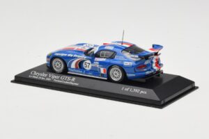 Dodge Viper GTS-R #57 Terrien / Cochet / Dayraut Le Mans 24 Hours 2001 Minichamps 1:43 400011457 Kov – obrázok 3 z 4
