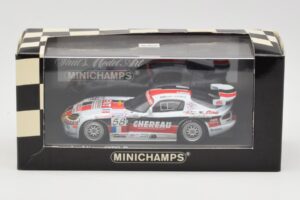 Dodge Viper GTS-R #58 C. Bouchut / Belloc / Monteiro Le Mans 24 Hours 2001 Minichamps 1:43 400011458 Kov – obrázok 4 z 4