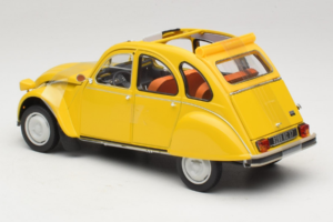 Citroen 2CV 6 Club Mimosa Yellow Norev 1:18 181496 Kov – obrázok 5 z 6