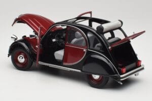 Citroen 2CV Charleston Červený Minichamps 1:18 150111501 Kov – obrázok 5 z 8