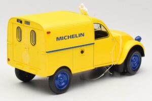 Citroen 2CV Fourgonnette Michelin Bibendum Norev 1:18 181502 Kov – obrázok 2 z 6
