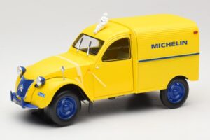 Citroen 2CV Fourgonnette Michelin Bibendum Norev 1:18 181502 Kov