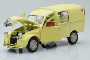 Citroen 2CV Furgonette AK350 Pastis Žltý Norev 1:18 181488 Kov – obrázok 2 z 8