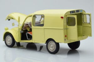 Citroen 2CV Furgonette AK350 Pastis Žltý Norev 1:18 181488 Kov – obrázok 5 z 8