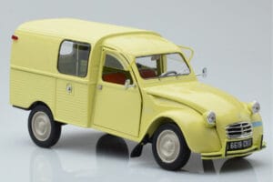Citroen 2CV Furgonette AK350 Pastis Žltý Norev 1:18 181488 Kov – obrázok 6 z 8