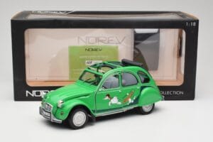 Citroen 2CV Zelený Norev 1:18 181513 Kov – obrázok 8 z 8