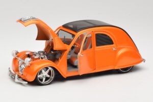 Citroen 2CV Oranžový Maisto 1:18 31321 Kov – obrázok 2 z 8