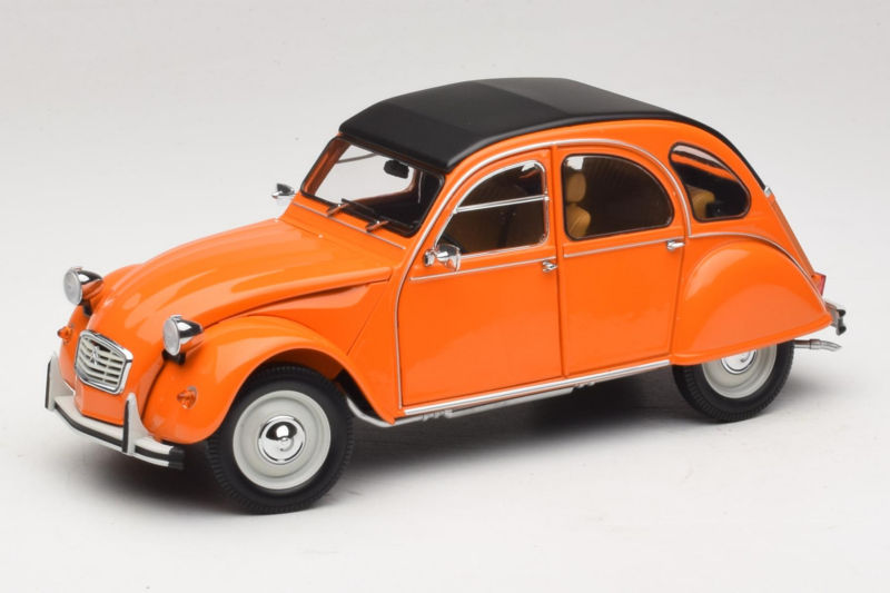 Citroen 2CV Oranžový Minichamps 1:18 150111504 Kov