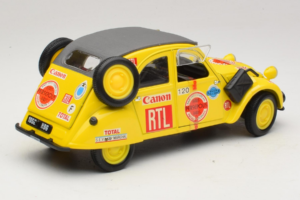 Citroen 2CV Rally Žltý Maisto 1:18 56032 Kov – obrázok 2 z 6