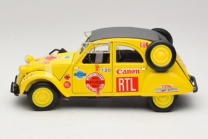 Citroen 2CV Rally Žltý Maisto 1:18 56032 Kov – obrázok 3 z 6