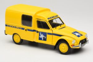 Citroen Acadiane Michelin Žltý Solido 1:18 S1800406 Kov – obrázok 4 z 6