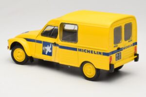 Citroen Acadiane Michelin Žltý Solido 1:18 S1800406 Kov – obrázok 5 z 6