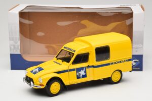Citroen Acadiane Michelin Žltý Solido 1:18 S1800406 Kov – obrázok 6 z 6