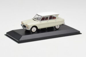 Citroen Ami 6 Biely Minichamps 1:43 400111660 Kov – obrázok 2 z 4