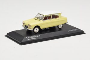 Citroen Ami 6 Žltý Biely Minichamps 1:43 400111661 Kov – obrázok 2 z 4