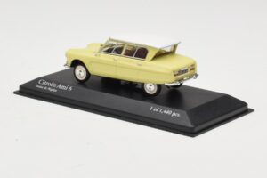 Citroen Ami 6 Žltý Biely Minichamps 1:43 400111661 Kov – obrázok 3 z 4