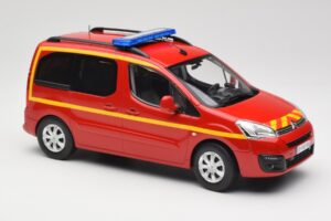 Citroen Berlingo II Pompiers Červený Norev 1:18 181641 Kov – obrázok 4 z 6