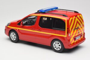 Citroen Berlingo II Pompiers Červený Norev 1:18 181641 Kov – obrázok 5 z 6