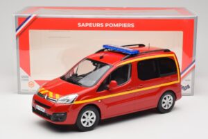 Citroen Berlingo II Pompiers Červený Norev 1:18 181641 Kov – obrázok 6 z 6